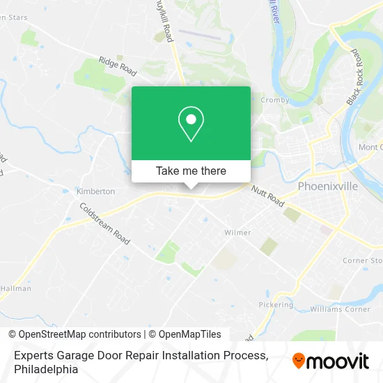 Experts Garage Door Repair Installation Process map