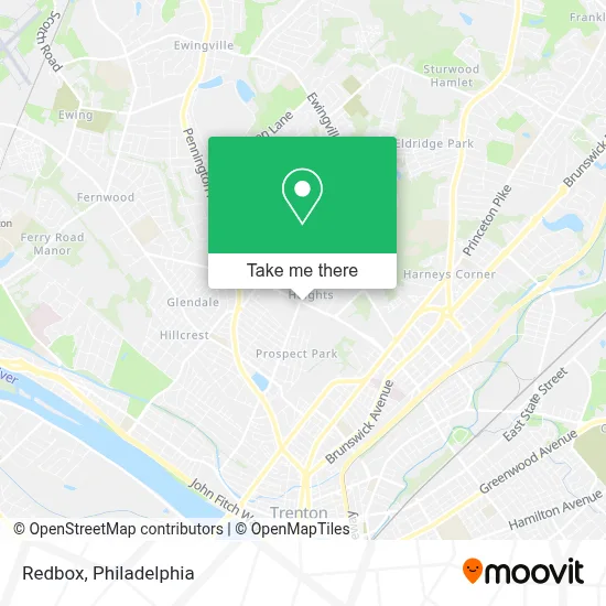 Redbox map