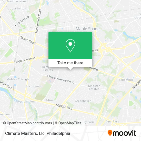Climate Masters, Llc map