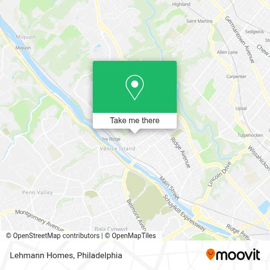 Lehmann Homes map