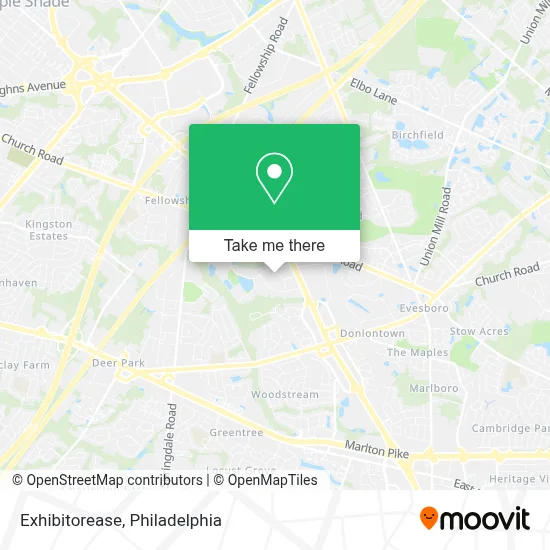 Exhibitorease map
