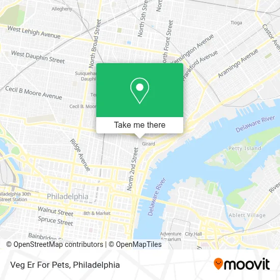 Veg Er For Pets map