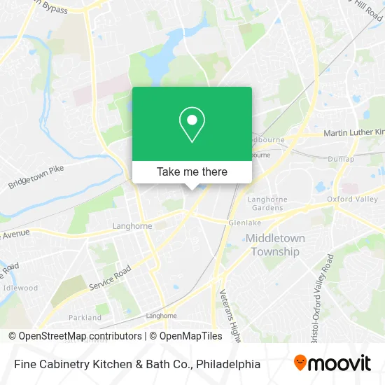 Fine Cabinetry Kitchen & Bath Co. map