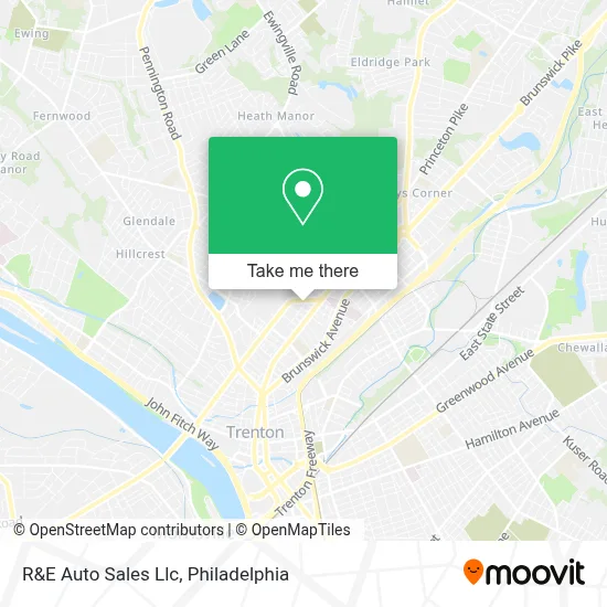 R&E Auto Sales Llc map