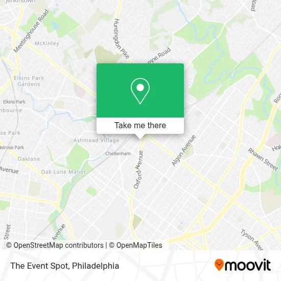 The Event Spot map
