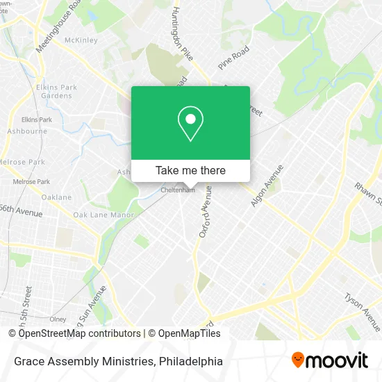 Grace Assembly Ministries map