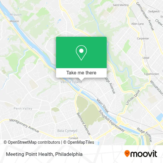 Meeting Point Health map
