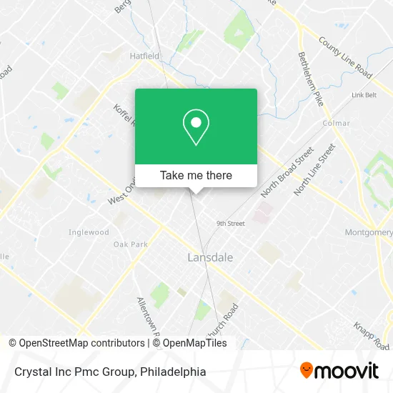 Crystal Inc Pmc Group map