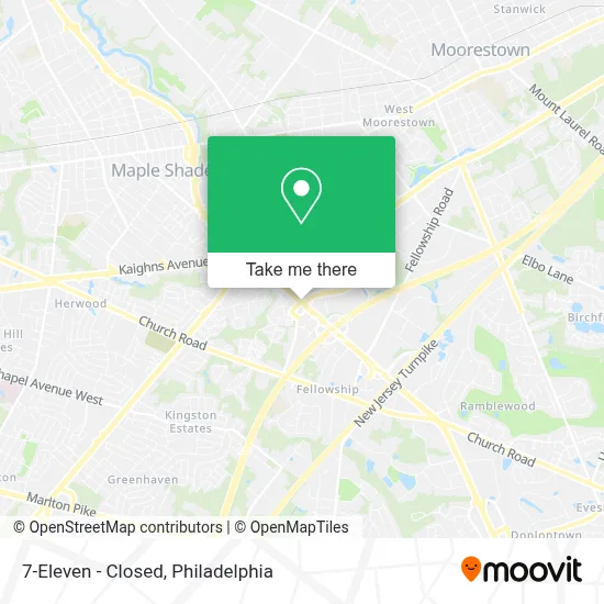 7-Eleven - Closed map