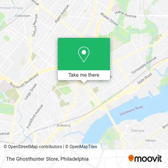 The Ghosthunter Store map