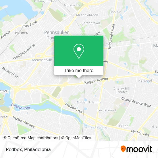 Redbox map