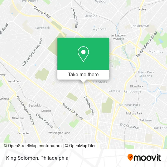 King Solomon map