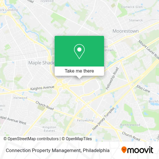Connection Property Management map