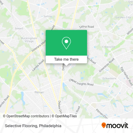 Selective Flooring map