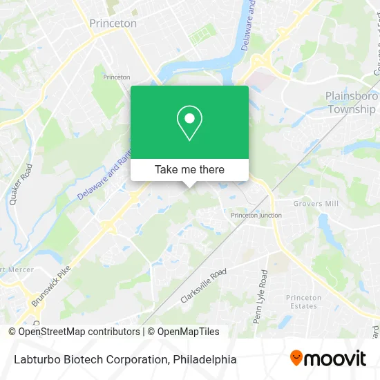 Labturbo Biotech Corporation map