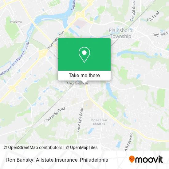 Ron Bansky: Allstate Insurance map