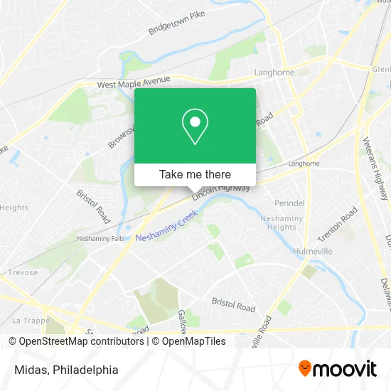 Midas map