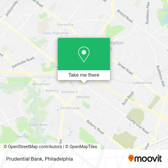 Prudential Bank map