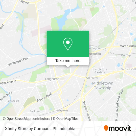 Xfinity Store by Comcast map