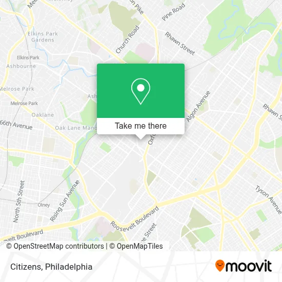 Citizens map