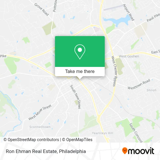 Ron Ehman Real Estate map