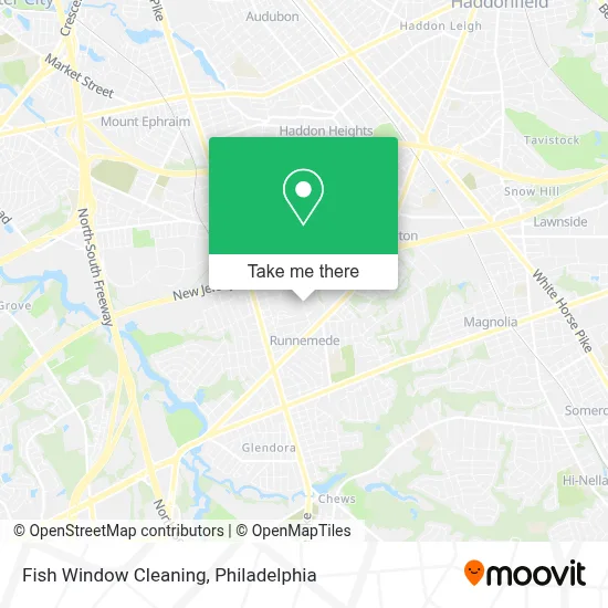 Fish Window Cleaning map