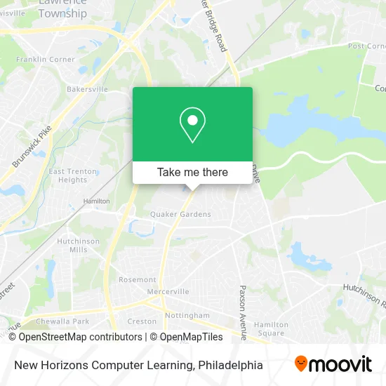 New Horizons Computer Learning map