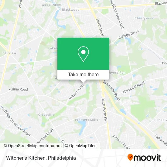 Witcher's Kitchen map