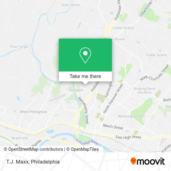 T.J. Maxx map