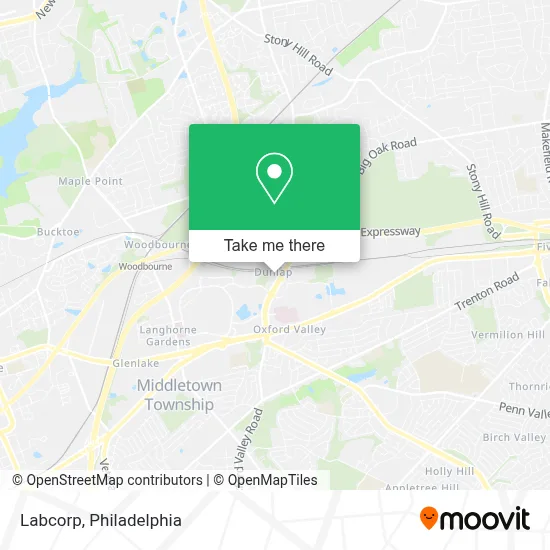 Labcorp map