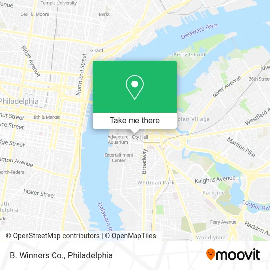 B. Winners Co. map