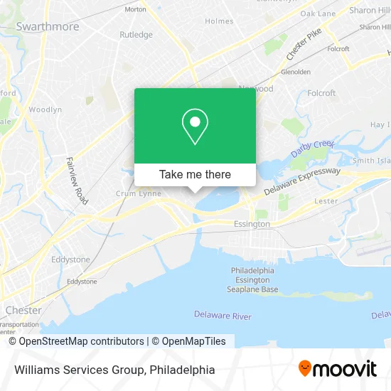 Williams Services Group map