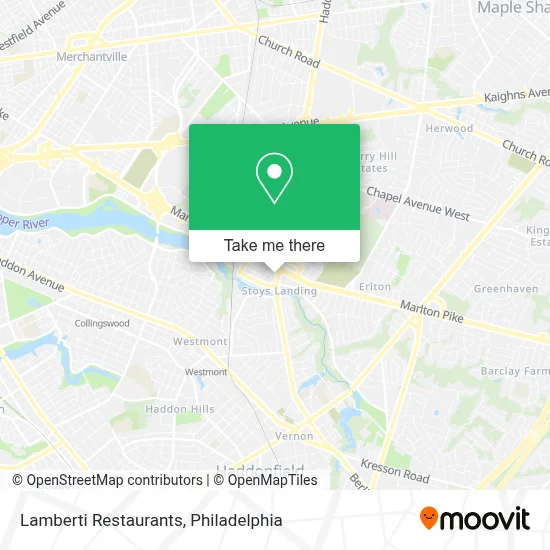 Lamberti Restaurants map