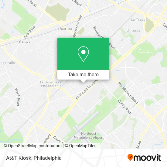 At&T Kiosk map