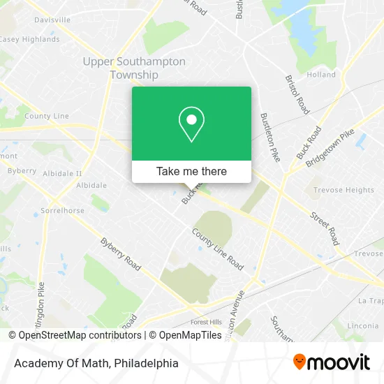 Academy Of Math map