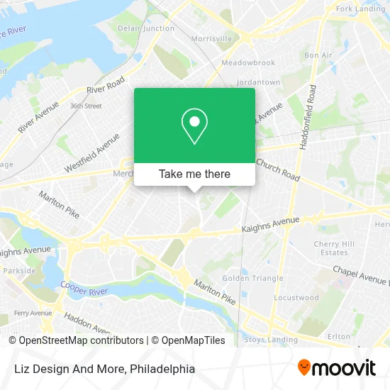 Liz Design And More map