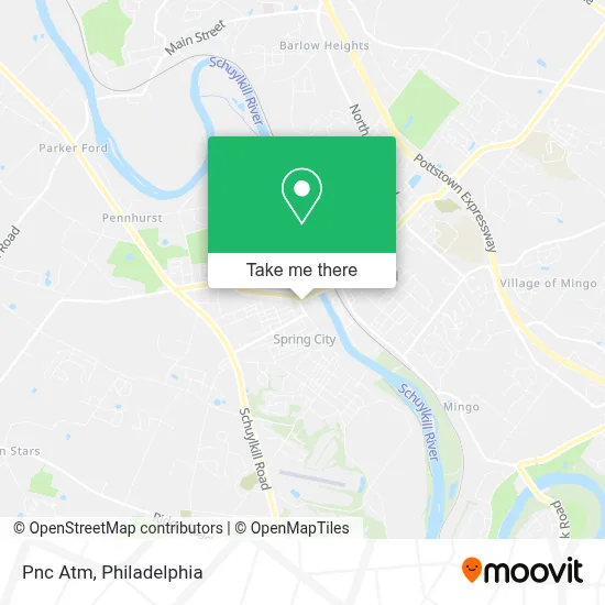 Pnc Atm map