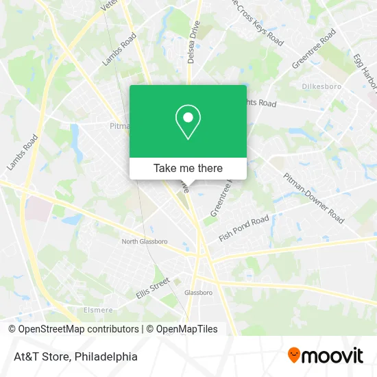 At&T Store map