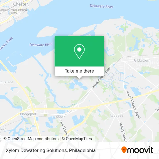 Xylem Dewatering Solutions map