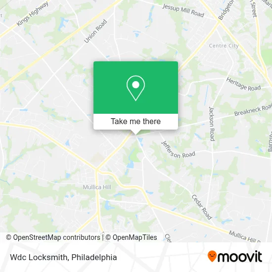 Wdc Locksmith map