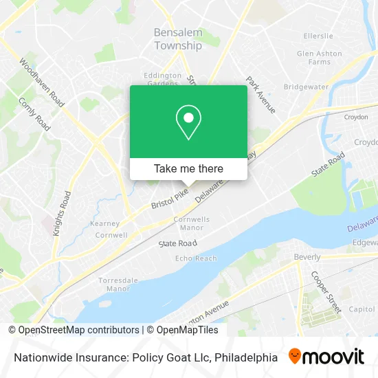 Nationwide Insurance: Policy Goat Llc map