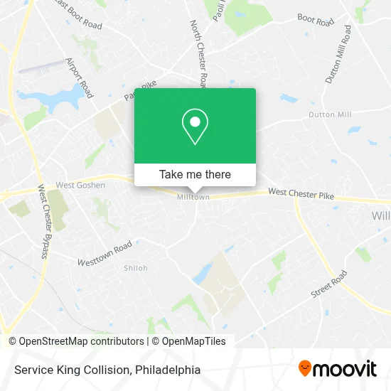 Service King Collision map