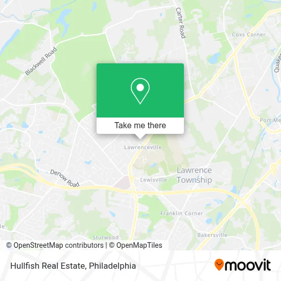 Hullfish Real Estate map