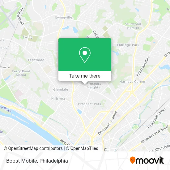 Boost Mobile map