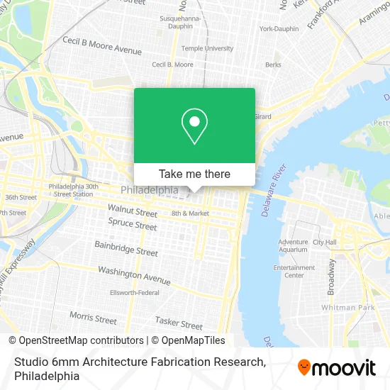 Studio 6mm Architecture Fabrication Research map
