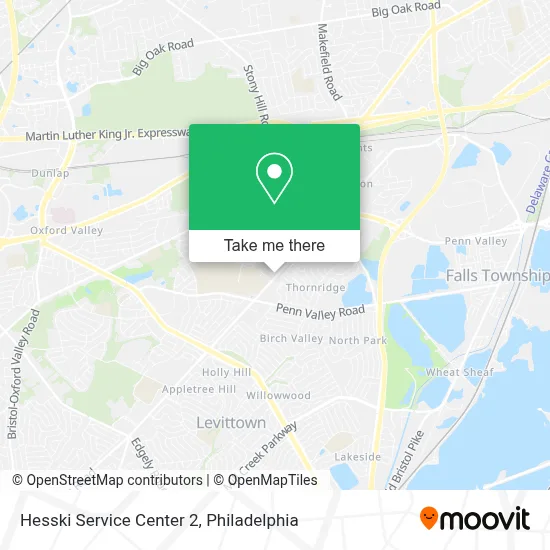 Hesski Service Center 2 map