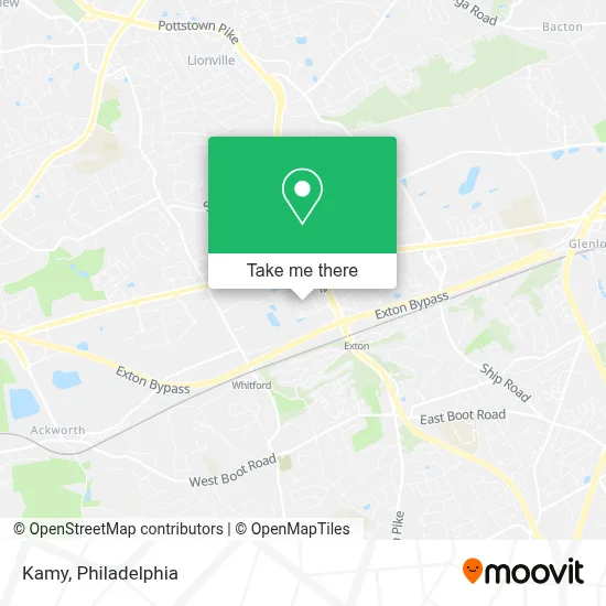 Kamy map