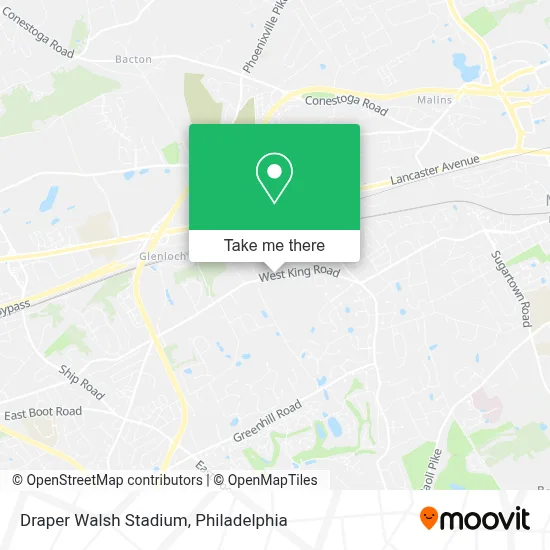Draper Walsh Stadium map