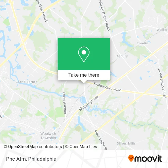 Pnc Atm map