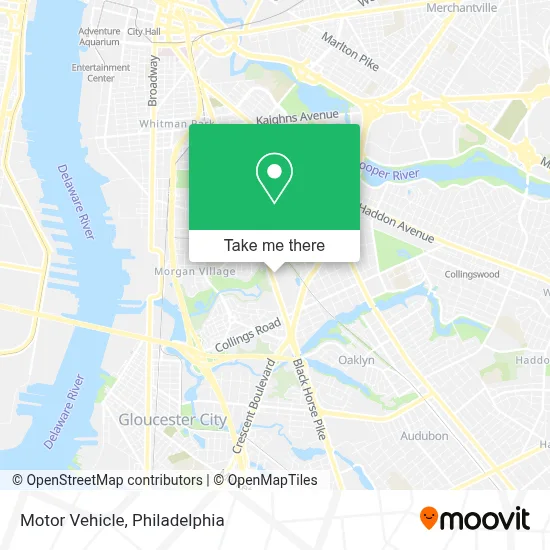 Motor Vehicle map